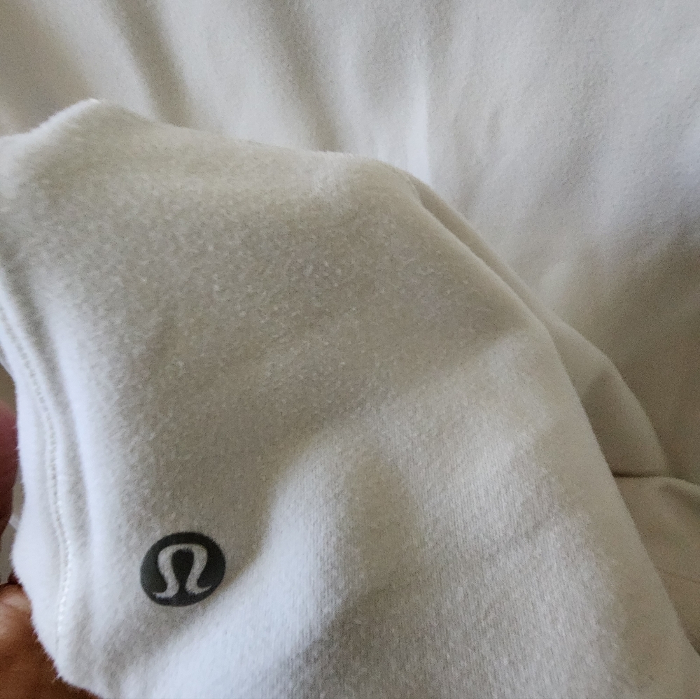 lululemon athletica Cream Long Sleeve Pullover Top - Picture 4 of 5